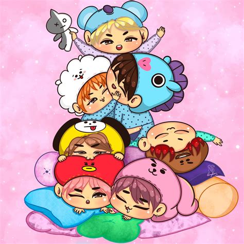 chibi bts|bts chibi drawing.